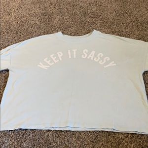 keep it sassy crop top